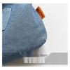 Gewaschene Denim-Tote-Bag mit großem Fassungsvermögen, Damen-Umhängetasche