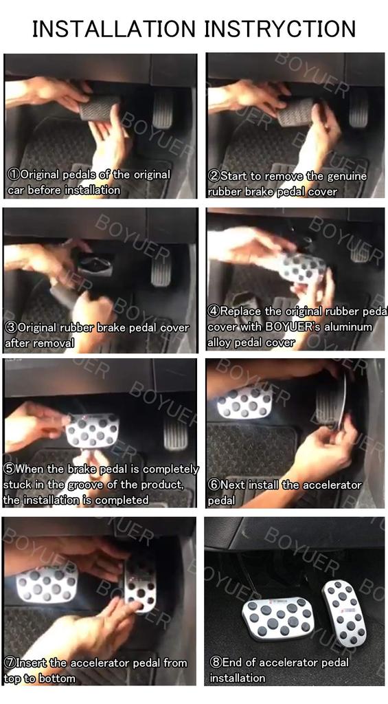 BOYOUS [Neuestes Modell] Spezielles Design für Toyota Alphard Serie 20 Serie 30, Hochwertiges Aluminium,