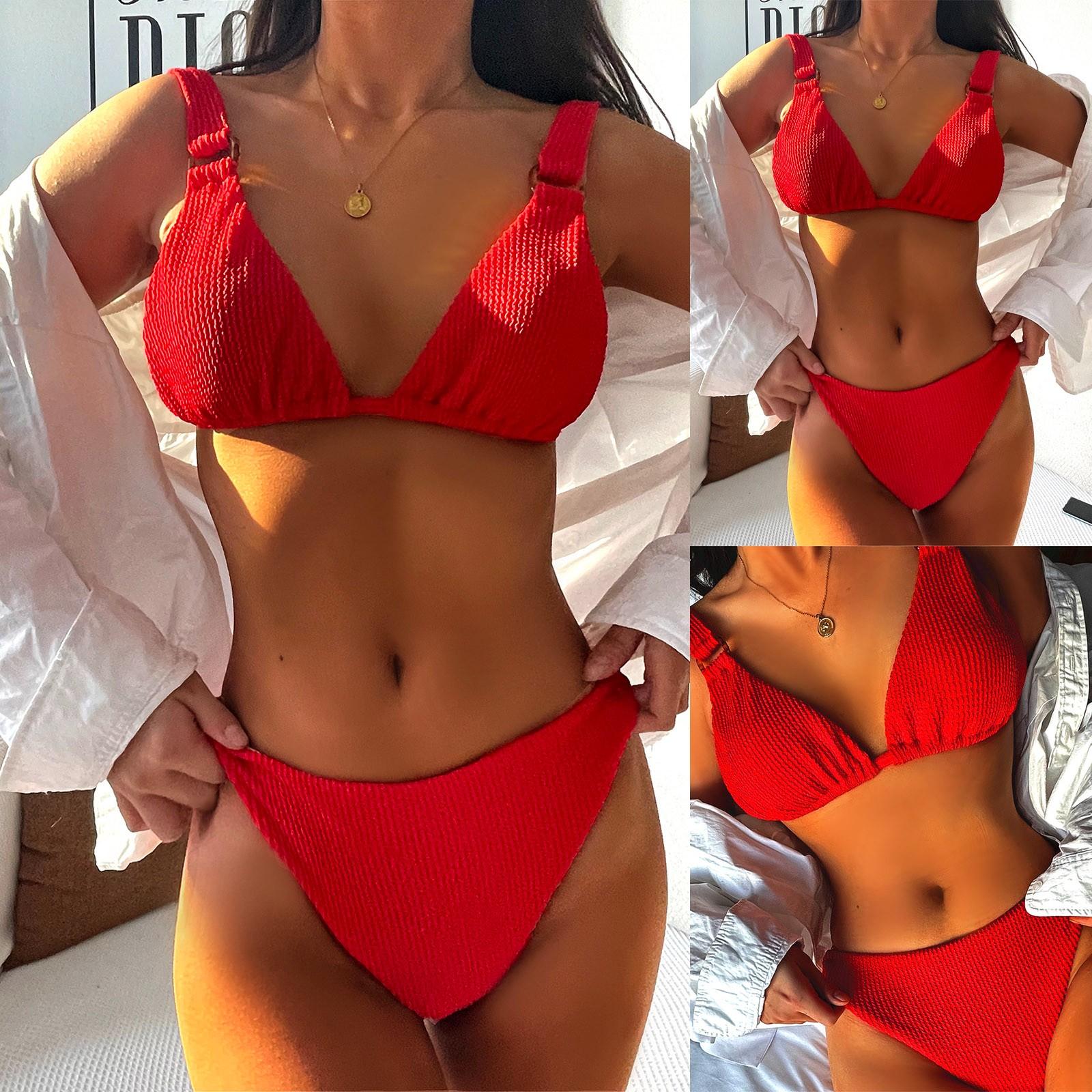 

Женский сексуальный модный купальник из двух частей с принтом тай-дай, бикини