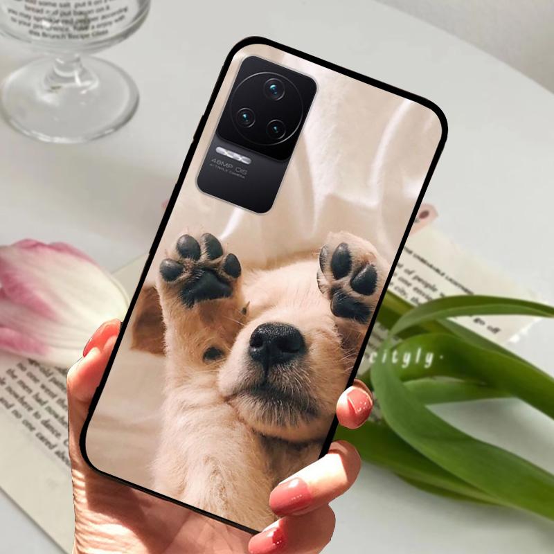 For Redmi K50 Pro Case K 50 5G TPU Soft Silicone Phone Covers For Xiaomi Redmi K50 Ultra Shockproof Bumper Fundas Cute Animal