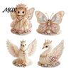 DIY Beading Animal Kit 1 Set 3D Beaded Kit, Art Crafts with Handmade Instructions, Insect Bird Fairy for Kids Adults Beginners Collectible Bead