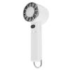 Portable Handheld Fan Low Noise Multi Speed Adjustment Ice Refrigeration Technology Handheld Cooling Fan for Outdoor