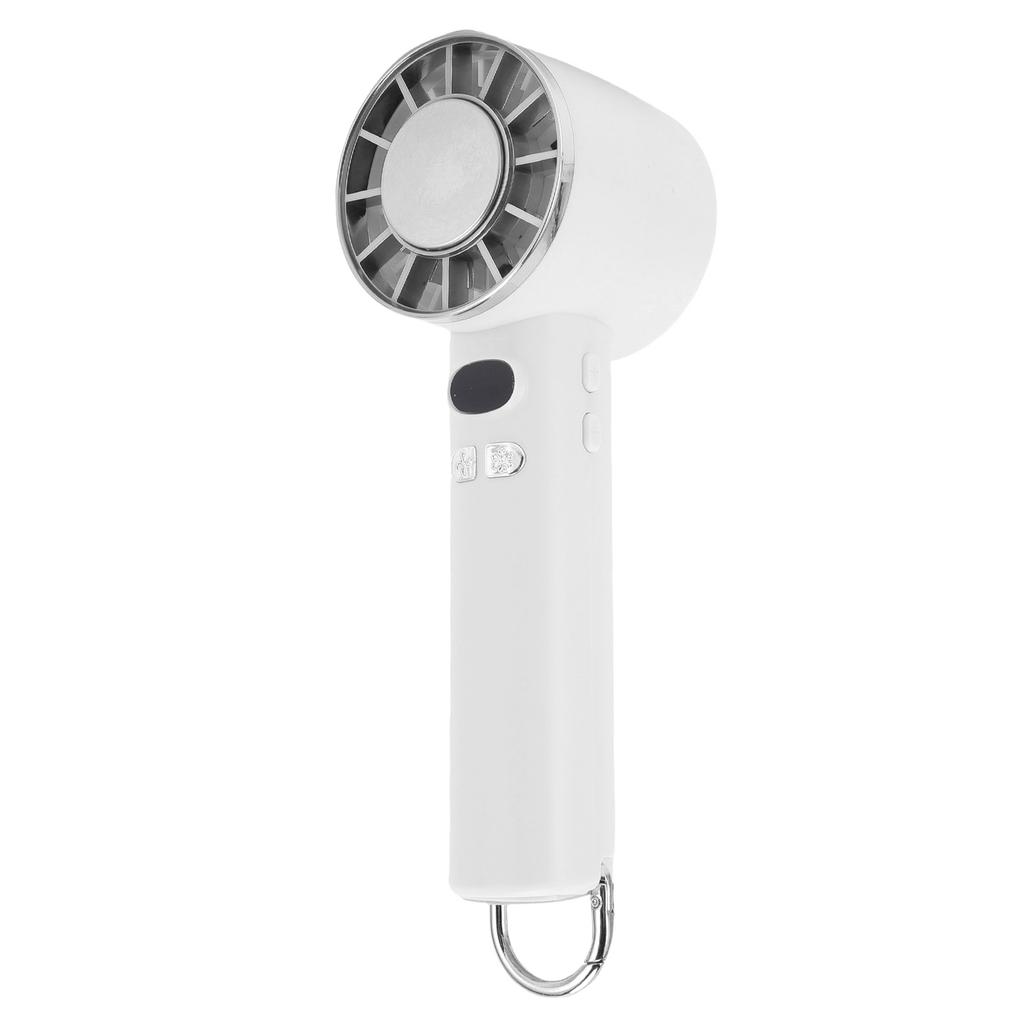 Portable Handheld Fan Low Noise Multi Speed Adjustment Ice Refrigeration Technology Handheld Cooling Fan for Outdoor
