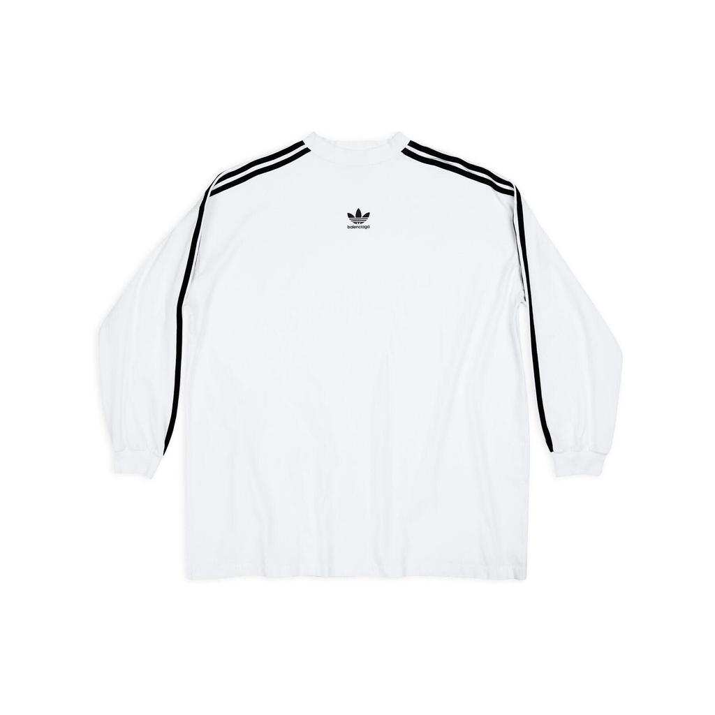 Balenciaga X Adidas Originals FW22 T Shirt Loose Fit Unisex White 728789TNVA61156