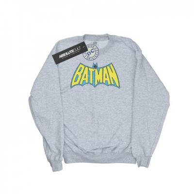 Mens Batman Crackle Logo Sweatshirt