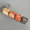 Cute Cat Mechanical Keyboard Switch Tester Kawaii Keycap Keychain Quiet Fidget Toy for Office Work Stress Relief