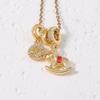 2026 Gold Rocking Horse Pendant: Luxurious Year of the Horse Zodiac Jewelry