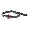 Schwarzes PU-Leder Choker Halsband Verstellbare Länge Halskette Punk Gothic Stil Kurze Kragenkette Accessoire für Frauen