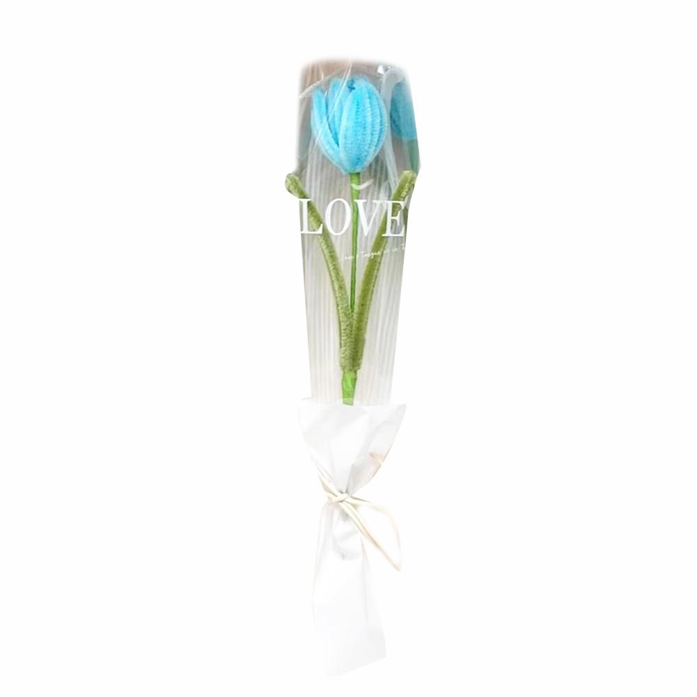 

Plastic Artificial Flowers 30*5*5cm 30cm Home Decoration Elegant Charm Green Lifestyle Long-lasting Beauty Sustainable Materials синий