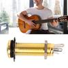 Gitarre Gewinde   Ersatz Messing Gerader Ausgang Endpin für Elektrische Gitarre Bass
