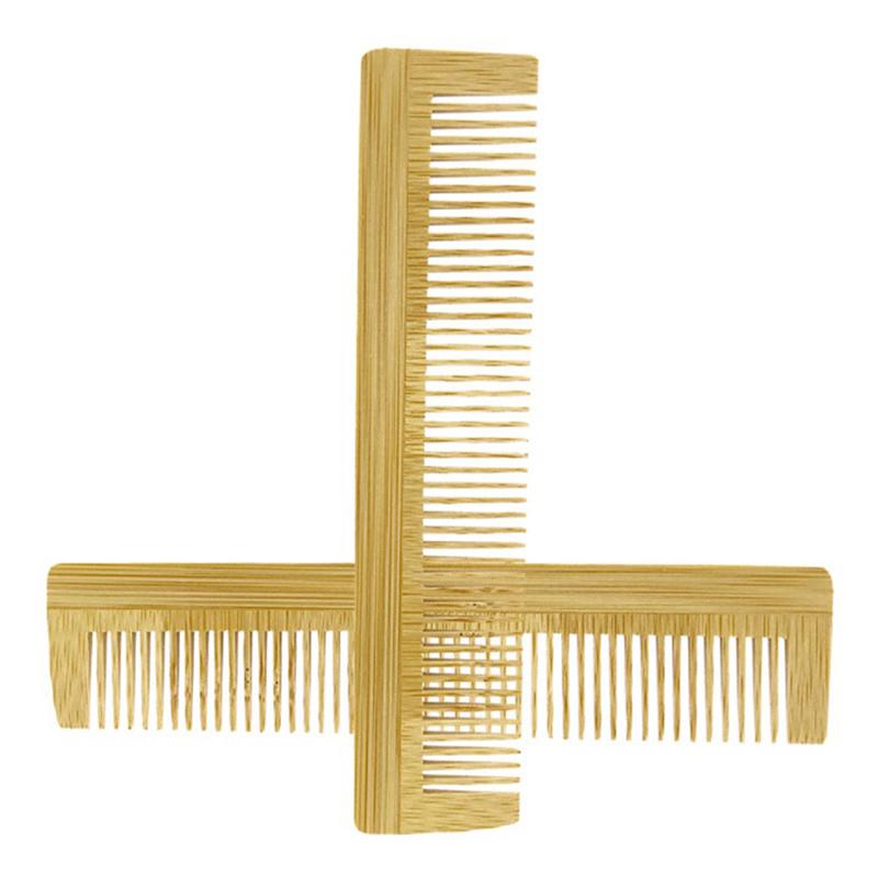 1Pc Natural Bamboo Comb Hair Brush Hair Care Beauty Spa Massager Hair Care Comb Bamboo Hair Vent Brush