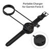 USB Fast Charger Dock Base For Garmin Vivoactive 3 charger 4s 935 Venu Sq 945 245 Fenix 5S 5X Plus 7 6 6S 6X Pro Charging Cable