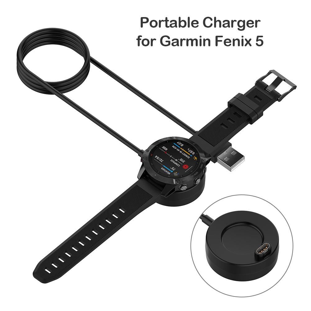 USB Fast Charger Dock Base For Garmin Vivoactive 3 charger 4s 935 Venu Sq 945 245 Fenix 5S 5X Plus 7 6 6S 6X Pro Charging Cable