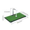 Golf Swing Trainer Golf Training Equipment Portable Golf Swing Practice Mat Hitting Training Aid for Home & Indoor