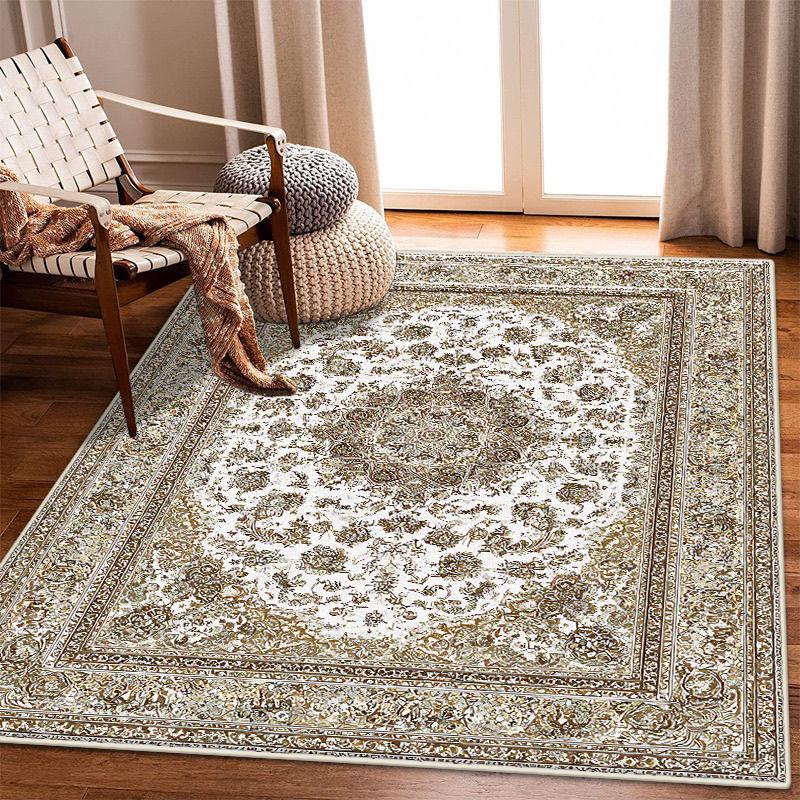 American Style Retro Persian Carpet for Living Room Decoration Large Area Rugs for Bedroom Big Size Soft Customizable Floor Mats