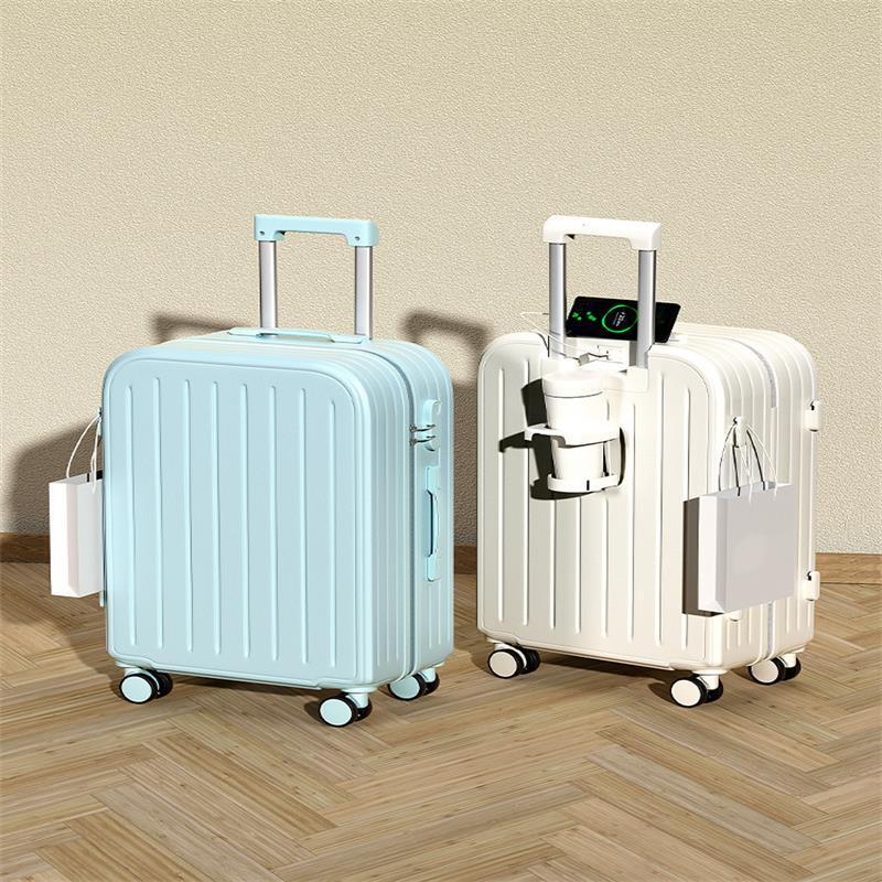 GoTrip Langlebiger Spinner-Koffer