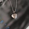 Ciondolo Collana Portafoto a Forma di Cuore Ciondoli Cuore Amore Medaglione Fluttuante Collane Moda Donna Uomo Gioielli Memoriali