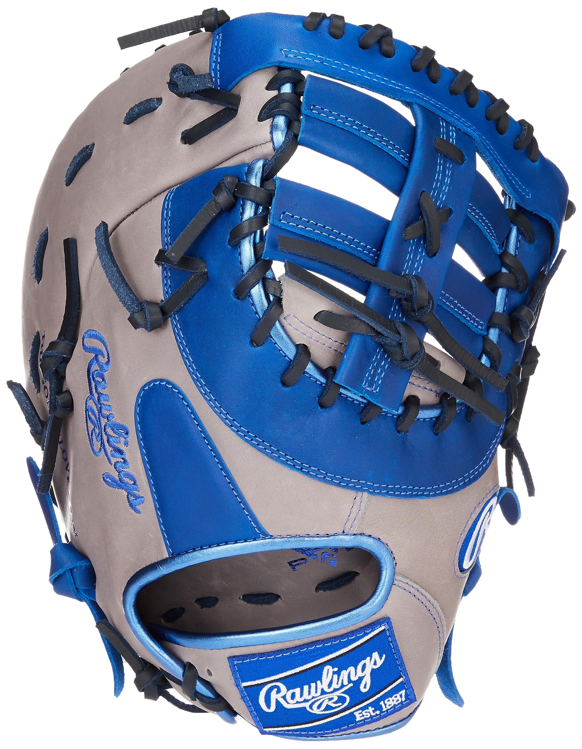 

Rawlings Baseball Glove Adult Softball HYPER TECH COLORS Size GR4HTCM53 Blue pitcher [For First] 11.75 Gray/Royal Right-handed