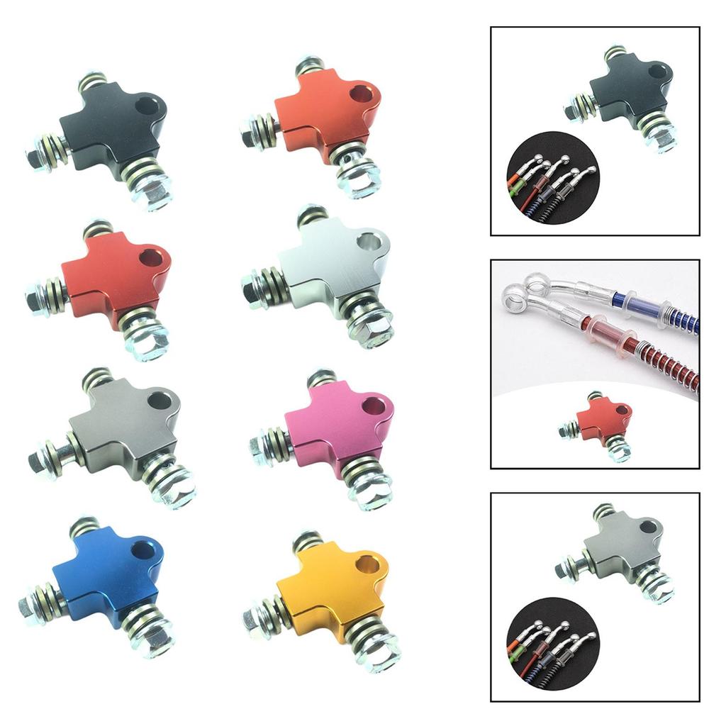 Brake Oil Hose Line Connection Motorcycle Brake Hose Bracket Front Double Disc