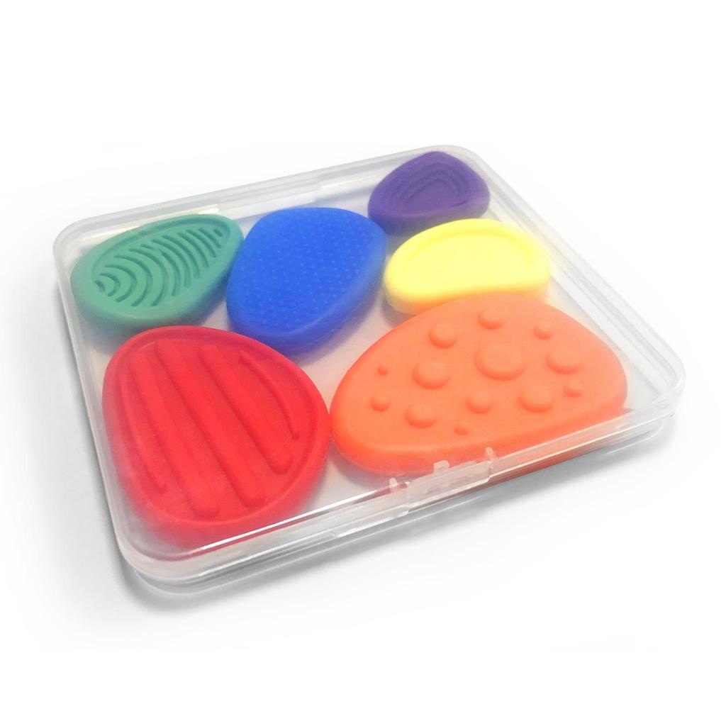Cross-border Sensory Silicone Fidget Stone for Kids – Stress Relief & Textured Worry Toy