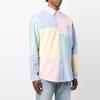 Polo Ralph Lauren Patch Design Long Sleeve Shirt Color Block Men Shirts 710853142-001