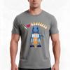 Rex Loves Hanukkah Tshirt Summer Casual Cotton Tee Oversized Streetwear Tops Vintage Graphic Print Loose Fit Short Sleeve