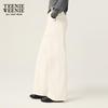 Teenie Weenie Women's High-Waist Straight-Leg Casual Pants