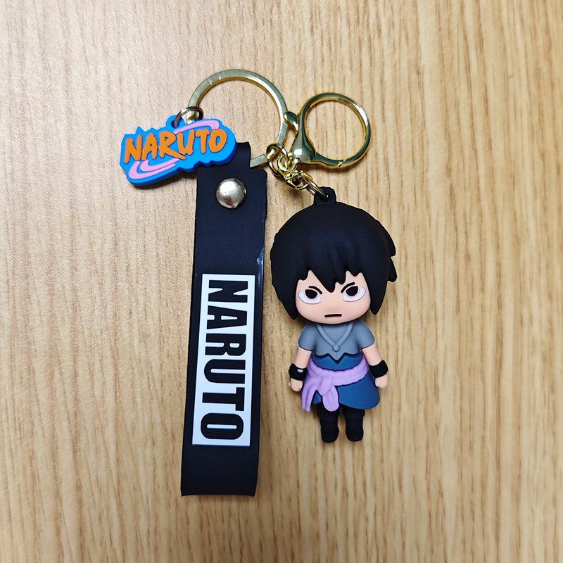 Naruto Character Keychain: Naruto, Hinata, Kakashi, Sasuke, Jiraiya Pendant Doll Keyring