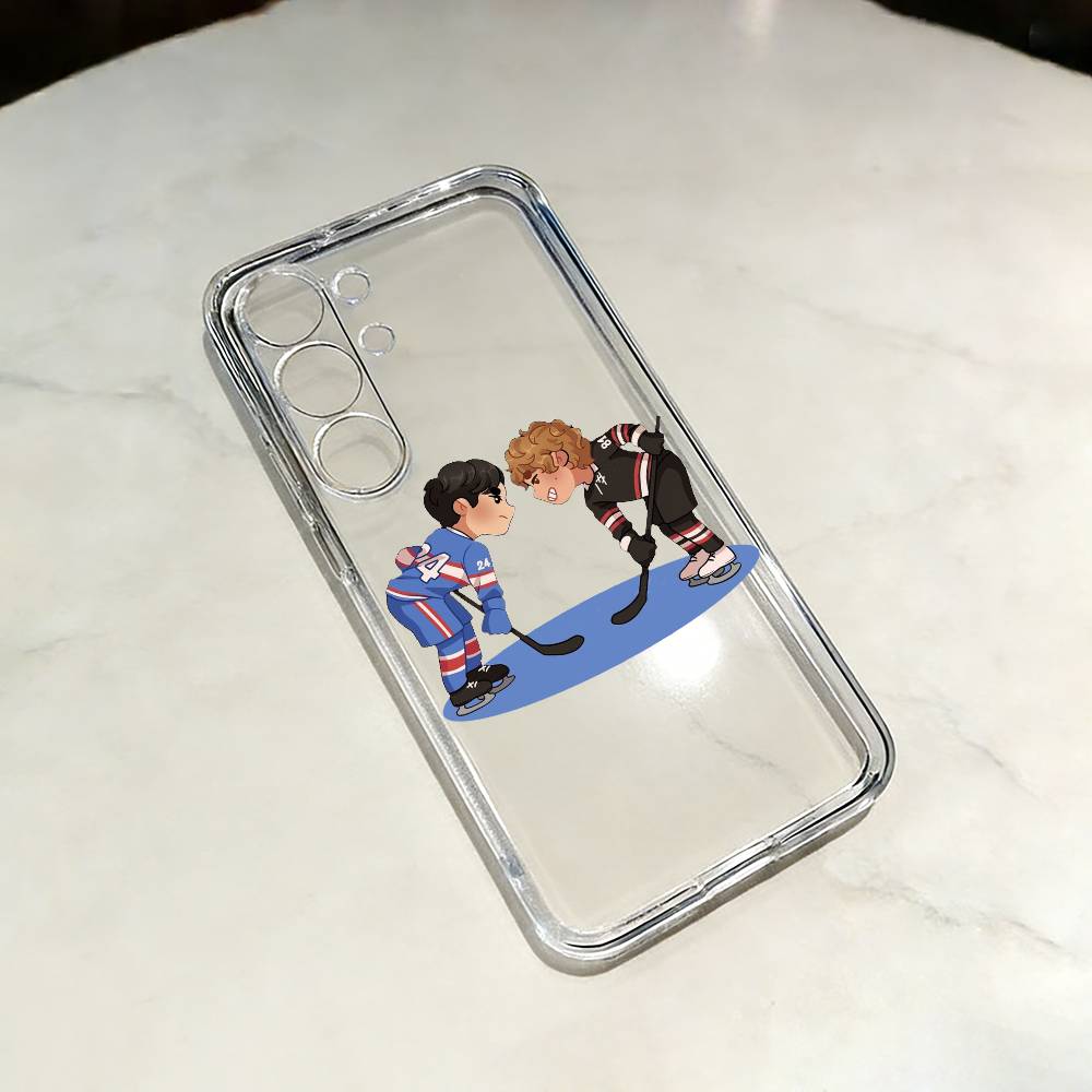 

H-Heated Rivalry wallpaper Phone Case For Samsung S25,24,23,22,21,20,30,Ultra,Plus,Fe,Lite Transparent Cover Samsung S24ULTRA