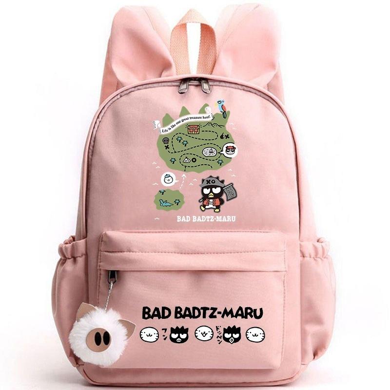 Schulrucksack mit großer Kapazität und Schultergurt; Schüler Drei-teiliges Federmäppchen-Set