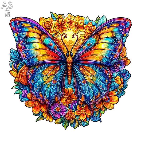 Puzzle Zwierzęce Drewniane Tygrys Drewniane Puzzle Nieregularne Pies Zwierzę Drewniane Puzzle dla Dorosłych Dzieci Ekskluzywny Projekt Inteligentne Puzzle