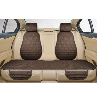 Car Flax Seat Cushion Protector Pad Car Seat Cover Front/Rear Seat Cover Automobile Cushion Pad Mat Backrest Car Accessories