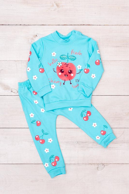 

Комплект одягу (немовлята дівчатка) Демісезон 5063-023-33-5 HC 74 дитини синього кольору