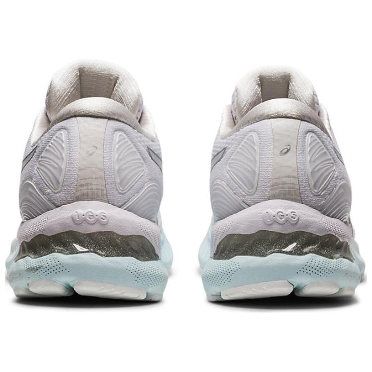 New Asics Gel Nimbus 23 'White Pure Silver' Women's 1012A885-100