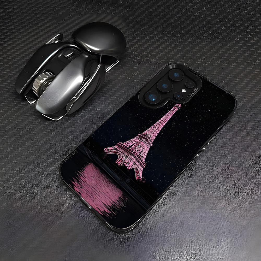 Eiffel Tower Paris Phone Case For Samsung A25 A33 5G A54 A36 A35 A56 A52 A14 Shockproof Colorful Cover