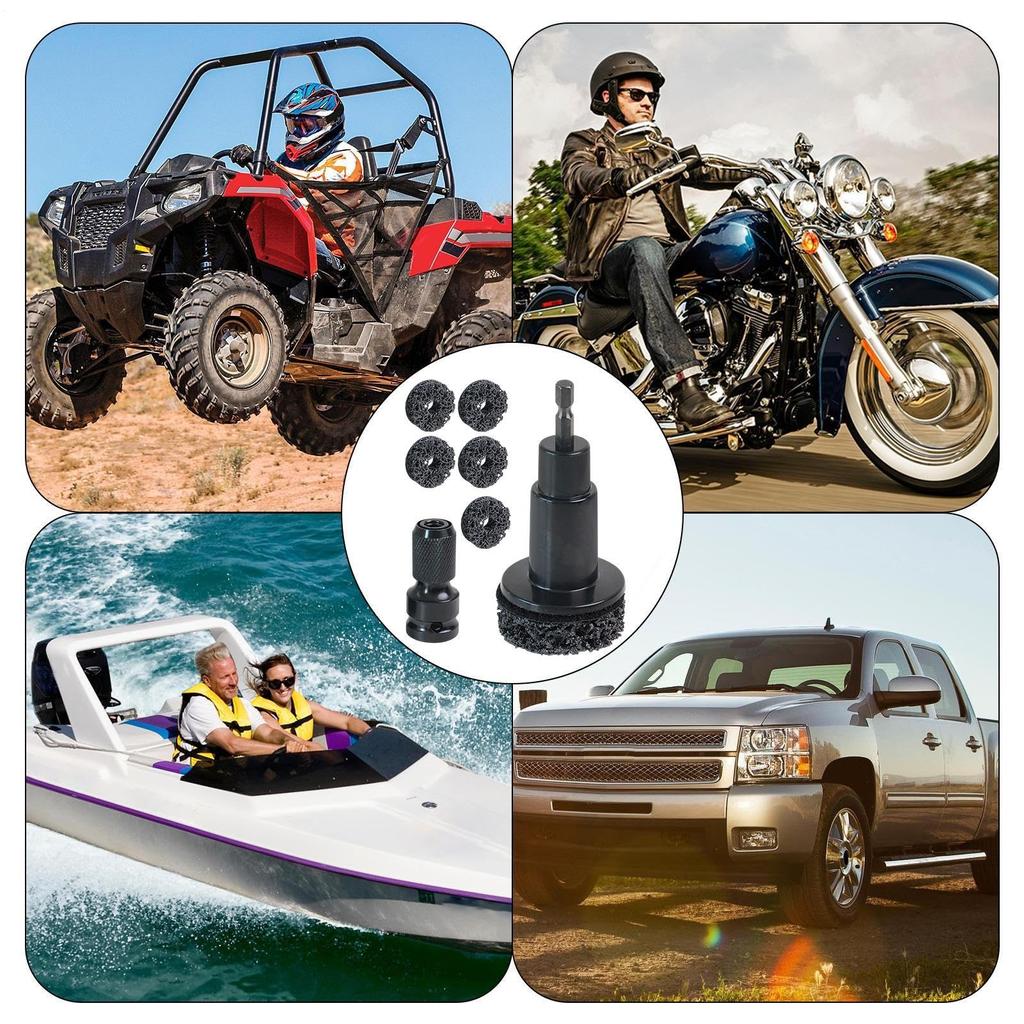 Butuc Roată , Instrument de Îndepărtare Piulițe - Instrument Curățare Butuc Frână, Demontor Portabil