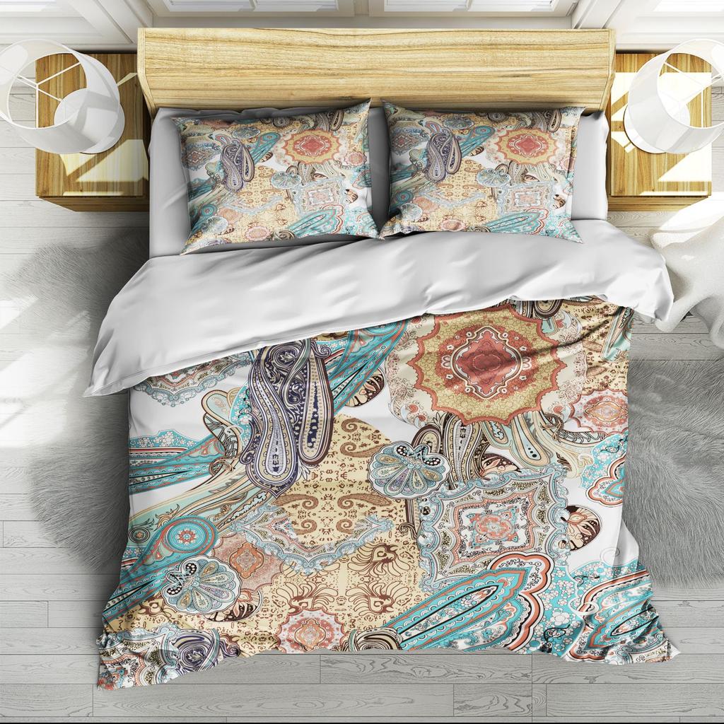 Three-Piece 3D Printing Four-Piece 3D Large-Size Pattern Bedding