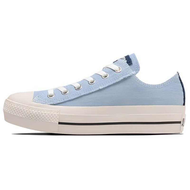 Converse All Star Plts Denim Versatile Daily Low-Top Canvas Shoes Women Sneaker Blue White 31312180