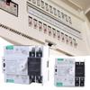 Double Power Automatic Transfer Switches Not Stop 2P 100A Rate Current Double Source Auto Switches for Home Electrical