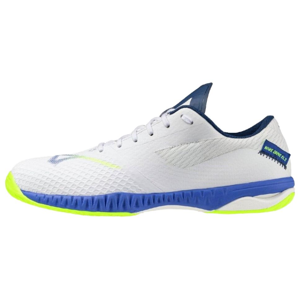 Mizuno Wave Drive El 2 Comfortable Versatile Rebound Casual Table Tennis Shoes Unisex sneaker White 81GA250111 37