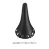 Stoßdämpfendes Fahrradkissen Fahrradsitzsattel MTB Mountain Road Bike Leder für Outdoor Radfahren Unterhaltung