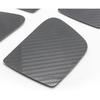 New 4 X Carbon Fiber Look Inner Door Handle Bowl Frame Cover For Honda Accord 13-17