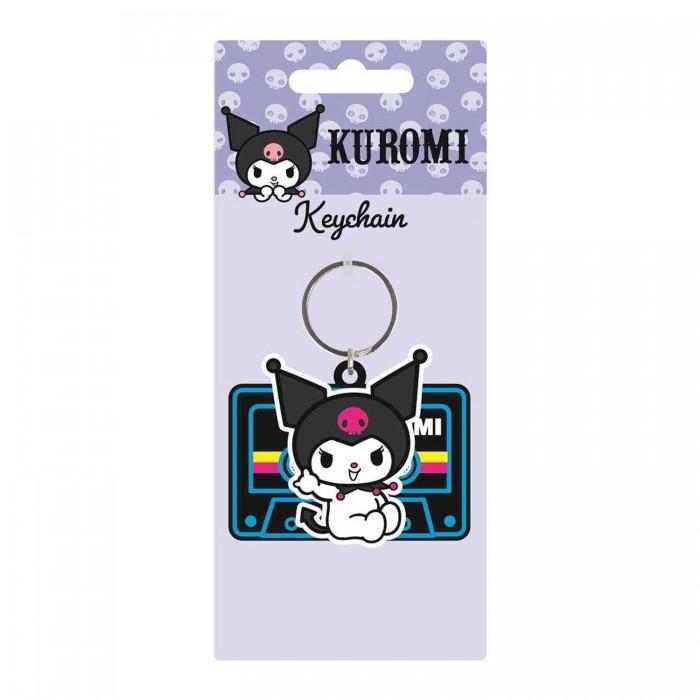 Kuromi Tape Spinner Keyring