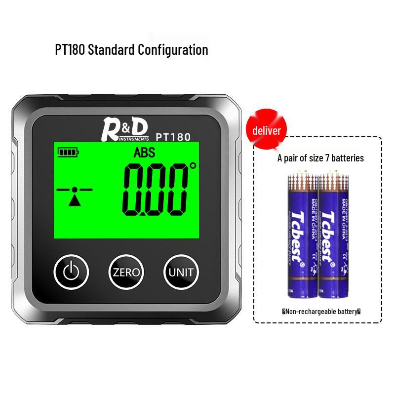 PT181 High-Precision Magnetic Digital Inclinometer and Laser Angle Meter
