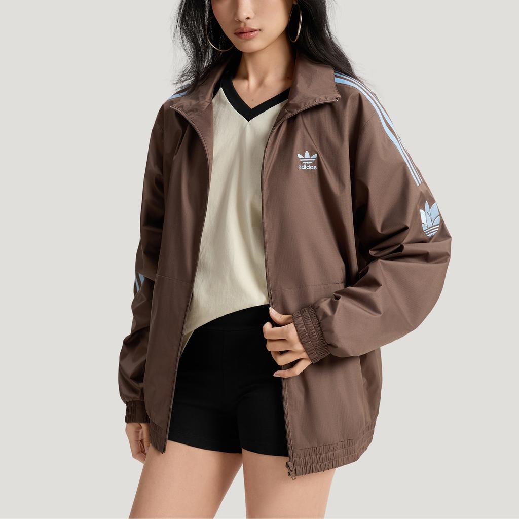 Adidas Originals Adicolor Track Top Fitness Sports Casual Striped Long Sleeve Jacket Unisex Jackets KV8875