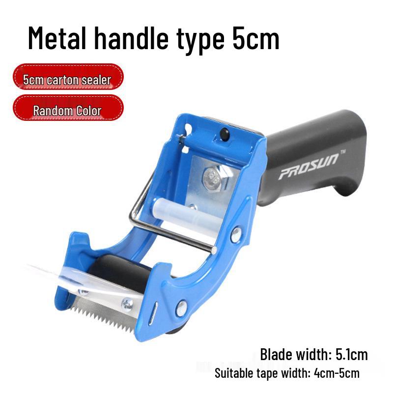 New Large Metal Handheld Box Sealer and Tape Cutter