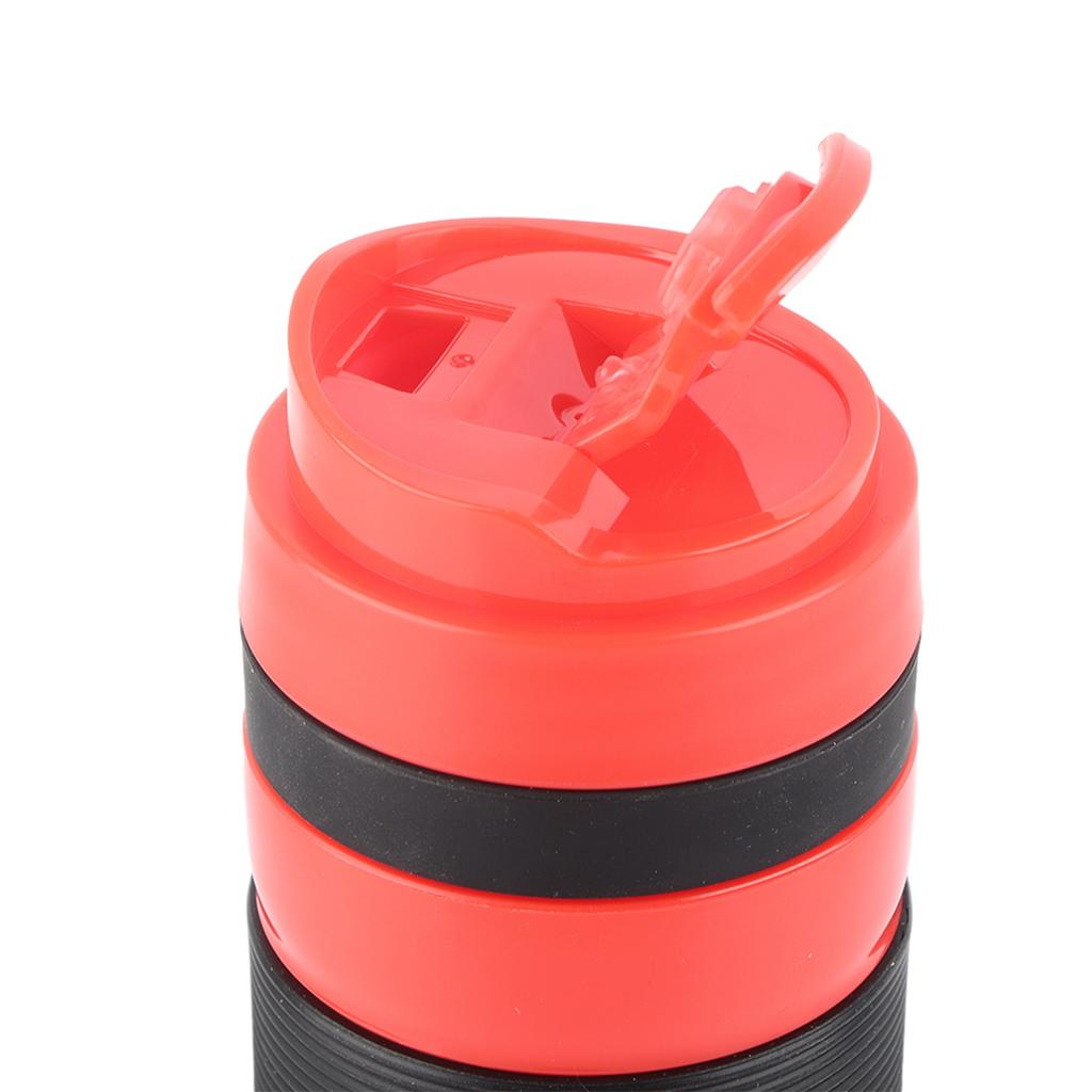 350ml Portable Coffee Press Bottle Tea Coffee Maker Drinking Water Cup for Travelling Black