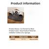 New U-shaped tunnel cat bed with removable and washable cat bed fun cat mat for hide seek suitable for all seasons pet supplies