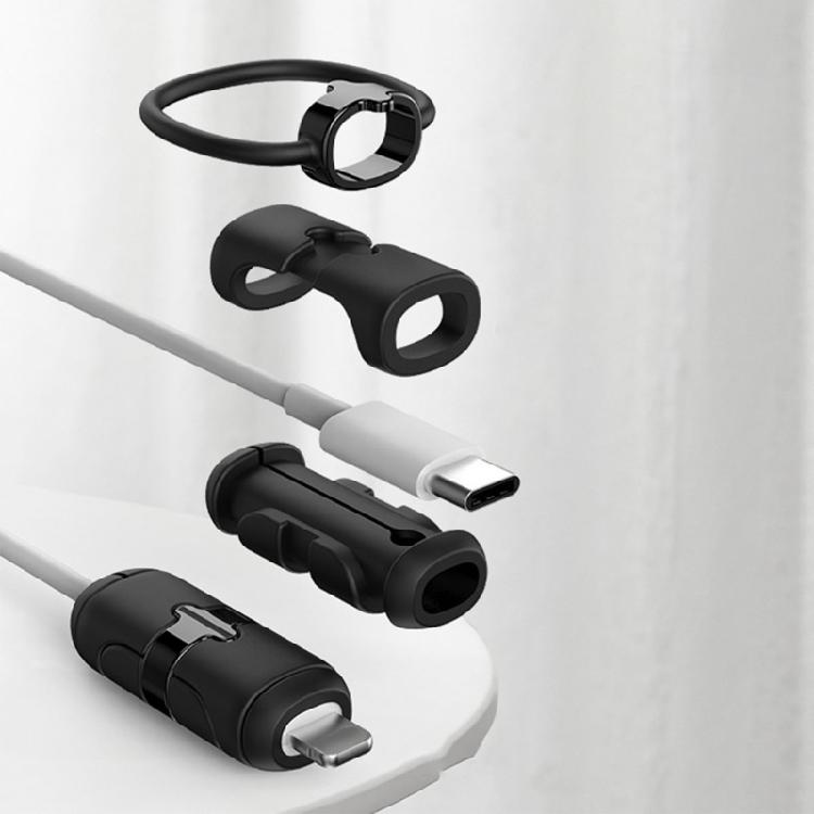 1PC Cable Protector Soft Silicone Cover for Phone USB Charging Cable Protector
