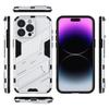 For iPhone 16 Pro Case PC+TPU Shockproof Phone Cover with Kickstand